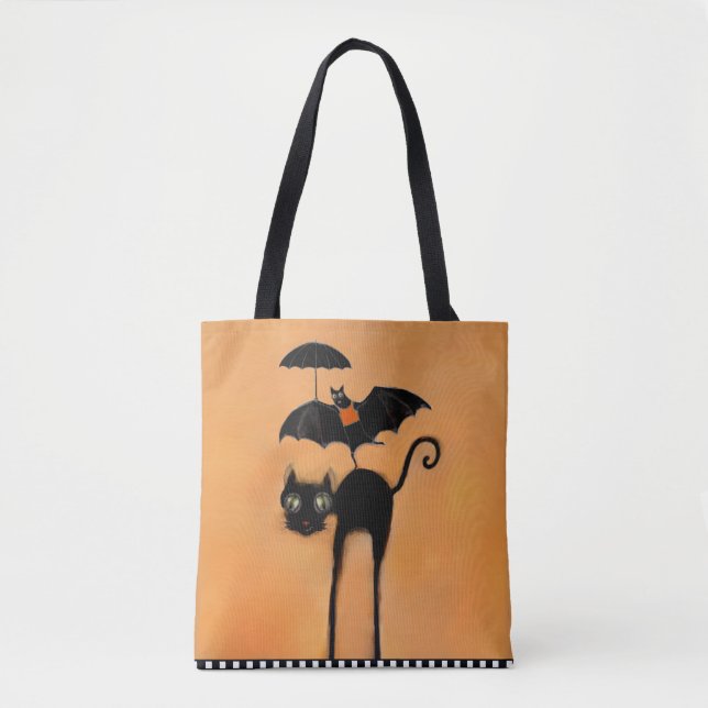 Bolsa Tote Halloween Criativo (Frente)