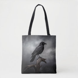 Bolsa Tote Halloween Crow