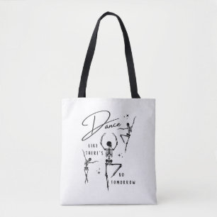 Bolsa Tote Halloween Dancing Skeletons Engraçado