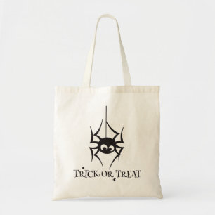 Bolsa Tote Halloween de aranha na Web