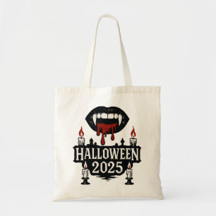 Bolsa Tote Halloween de vampiro gótico