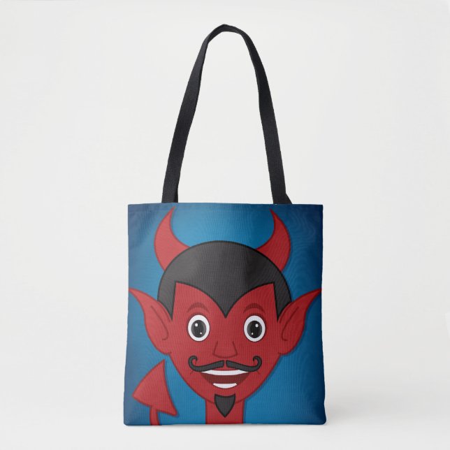 Bolsa Tote Halloween Devil (Frente)