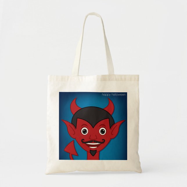Bolsa Tote Halloween Devil (Frente)