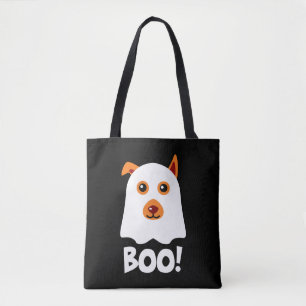 Bolsa Tote Halloween Dog Boo