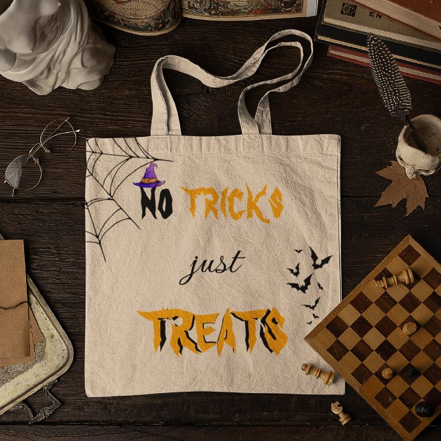 Bolsa Tote Halloween Engraçado Candy (Criador carregado)