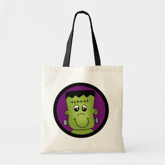 Bolsa Tote Halloween Frankie Camisetas e presentes (Frente)
