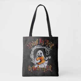 Bolsa Tote Halloween Ghost Guitar Booberry Hill