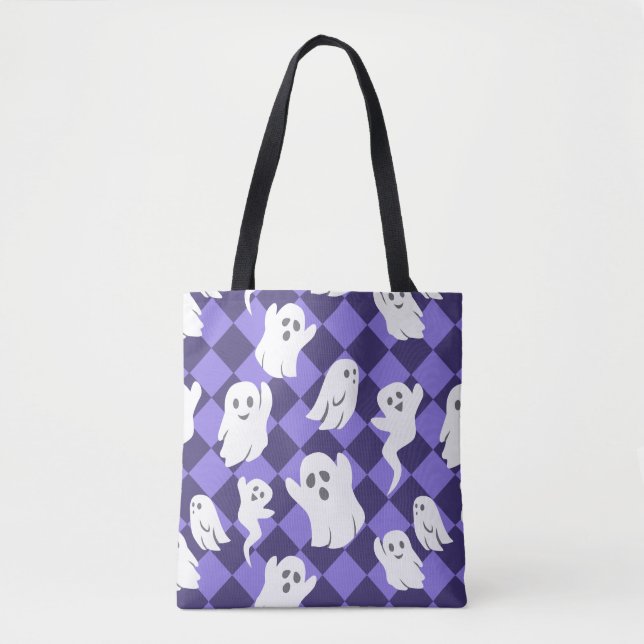 Bolsa Tote Halloween Ghosts (Frente)