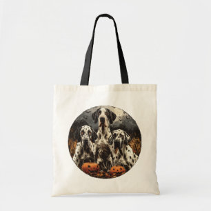 Bolsa Tote Halloween - Grande Dane Dogs Jack O Lantern