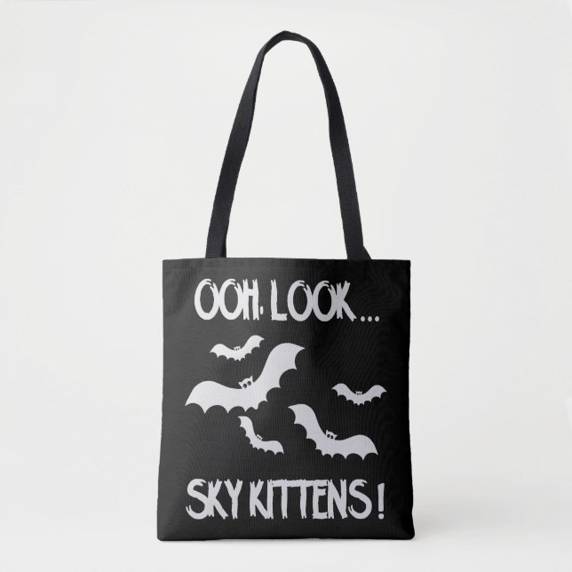 Bolsa Tote Halloween Halloween Costume Bat Bloodsucker (Frente)