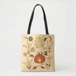 Bolsa Tote Halloween ILY - ASL Design