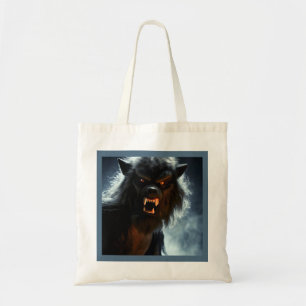 Bolsa Tote Halloween - Lobisomem 1
