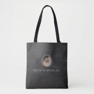 Bolsa Tote Halloween Macabre Creepy Witch Eye