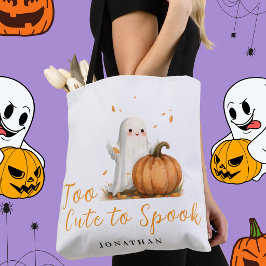 Bolsa Tote Halloween Muito Fofo Para Assustar 