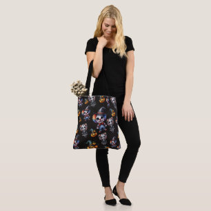 Bolsa Tote Halloween Negro Bonito