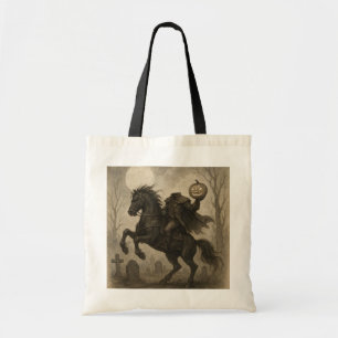 Bolsa Tote Halloween/Outono de Cavaleiro Sem Cabeça Vintage/G