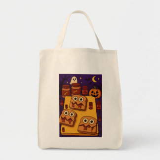 Bolsa Tote Halloween P&J Sandwich Design