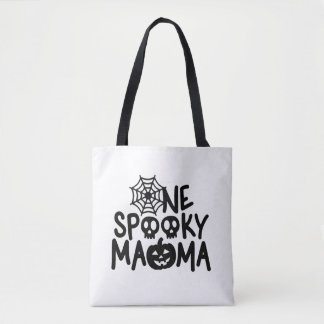 Bolsa Tote Halloween Para Mulheres No Dia Das Bruxas Uma Mamã