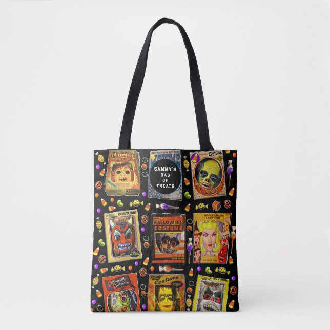 Bolsa Tote Halloween Personalizado (Frente)