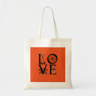 Bolsa Tote Halloween personalizado do Skull Spider