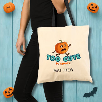 Bolsa Tote Halloween Personalizado para Crianças “Muito Fofo