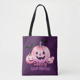 Bolsa Tote Halloween Rosa