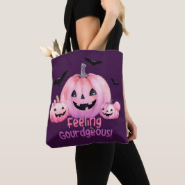 Bolsa Tote Halloween Rosa