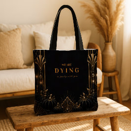 Bolsa Tote Halloween Sofisticado Glamour