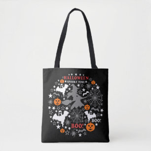 Bolsa Tote Halloween Spooky Time