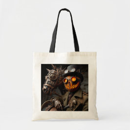 Bolsa Tote Halloween Steampunk Jack-O-Lantern Horseman