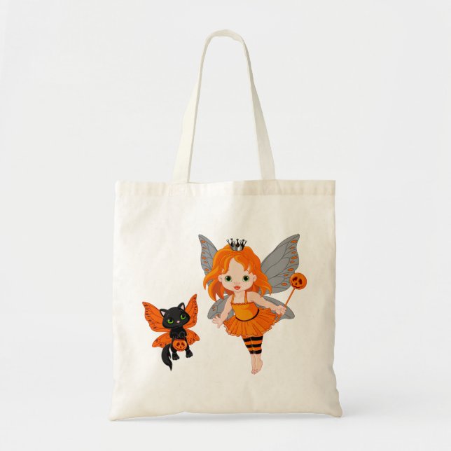 Bolsa Tote Halloween Treat Candy Fairy Gift Tote Bag (Frente)