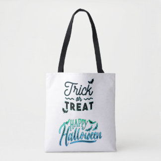 Bolsa Tote Halloween Trick ou Treine Halloween