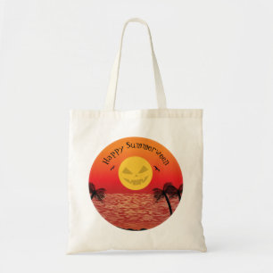 Bolsa Tote Halloween tropical