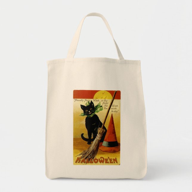 Bolsa Tote Halloween Wish (Frente)