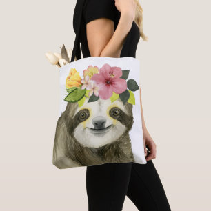 Bolsa Tote Halo tropical Lama Doce