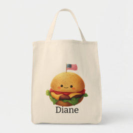 Bolsa Tote Hamburger Americano Personalizado