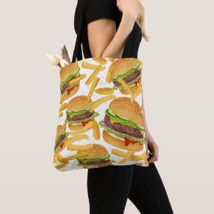 Bolsa Tote Hambúrgueres & Batatas Fritas