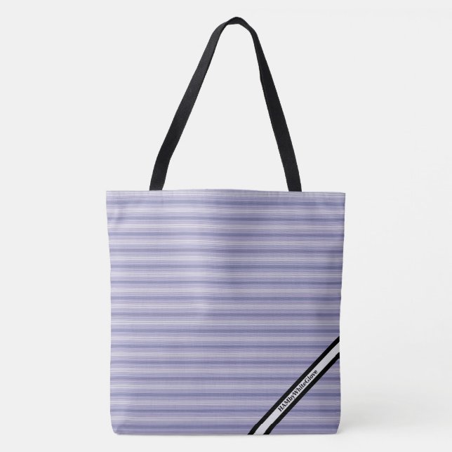Bolsa Tote HAMbyWG - Saco de Tota LG - Horizontal de Lavanda (Frente)