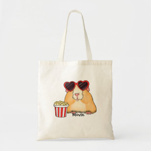 Bolsa Tote Hamster bonito. Fã de filmes. Amante de Hamster