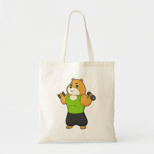 Bolsa Tote Hamster Malhação Dumbbell