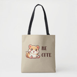Bolsa Tote Hamster - Ser Fofo