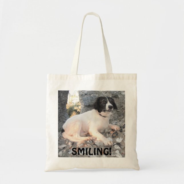 Bolsa Tote Handbag Sprollie Castle Visite Smiling (Frente)