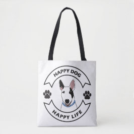 Bolsa Tote Happy dog, happy life