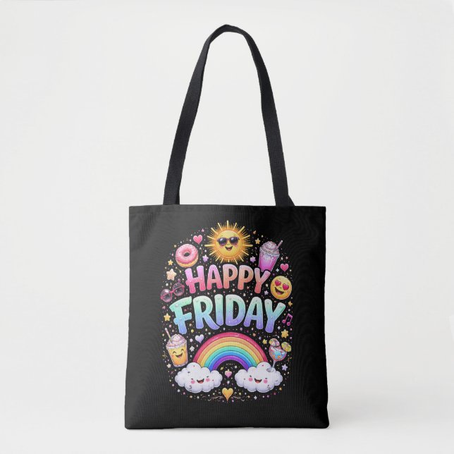 Bolsa Tote Happy Friday (Frente)