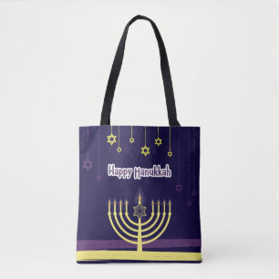 Bolsa Tote Happy Hanukkah