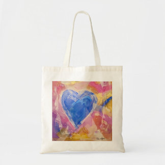 Bolsa Tote Happy Heart Tote Bag com arte por Pedie Wolfond