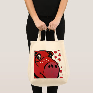Bolsa Tote Happy Hippo