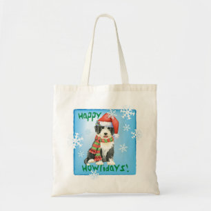 Bolsa Tote Happy Howliday Beardie