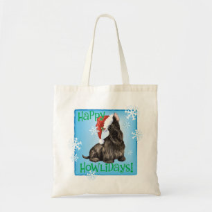 Bolsa Tote Happy Howlidays Scottish Terrier