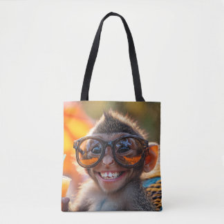 Bolsa Tote Happy Monkey